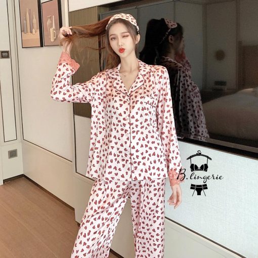 Đồ Bộ Pijama Lụa Satin