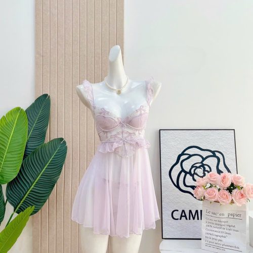 Váy Ngủ Ren Đơn Giản Xinh Xắn