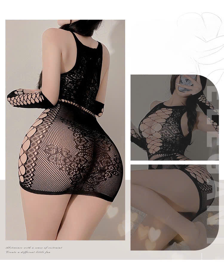 Váy Ngủ Lưới Ôm Sát Gợi Cảm