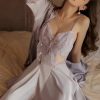 Váy Ngủ Nữ Trơn Thanh Lịch
