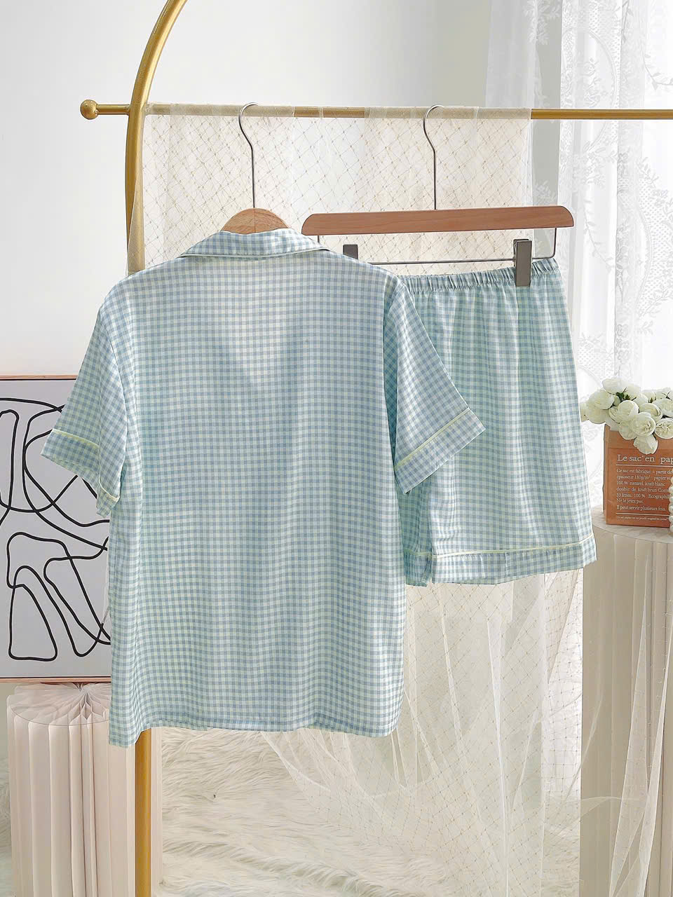 Đồ Ngủ Pijamas Hoạt Hình Đơn Giản
