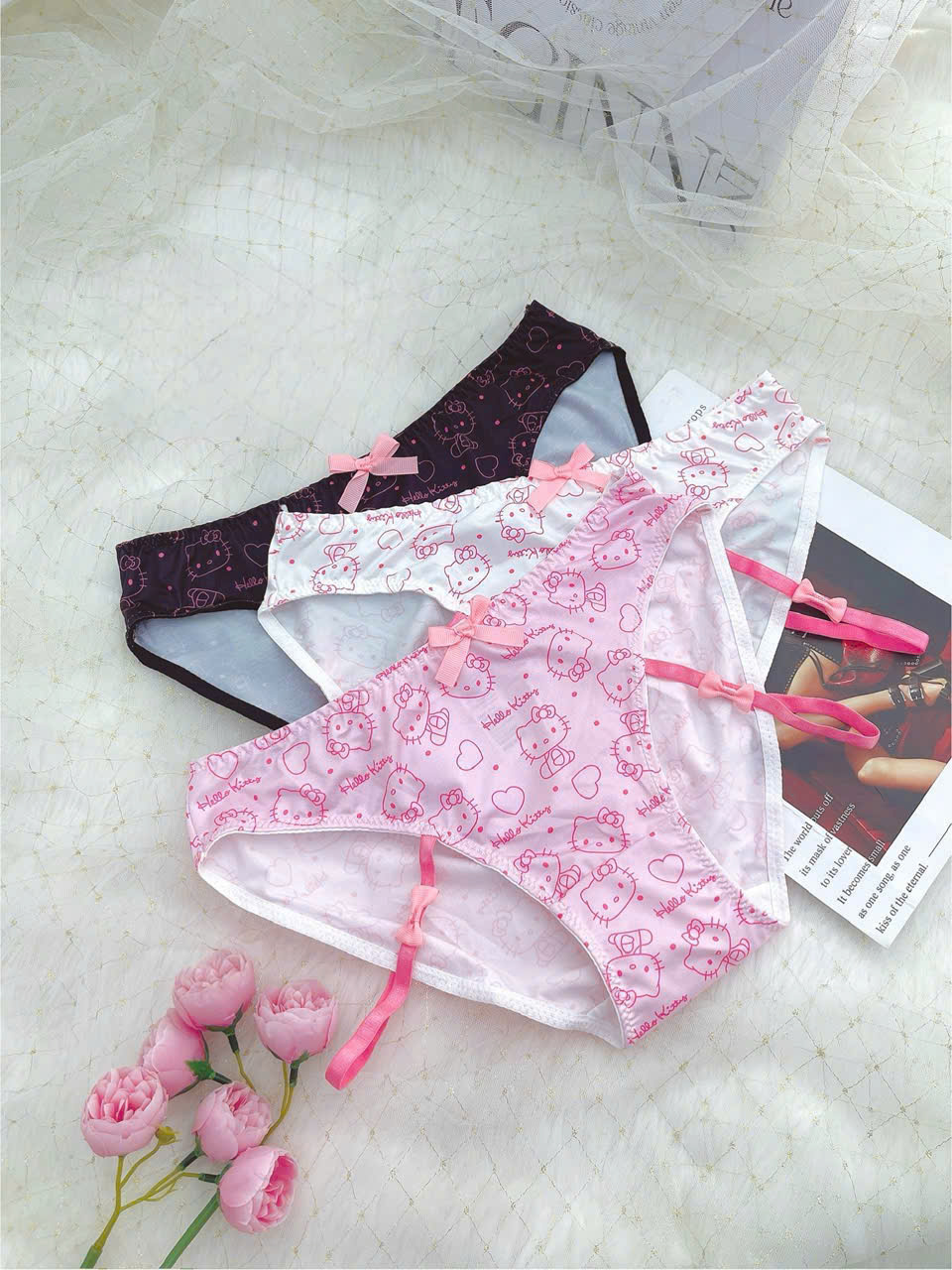 Quần Lót Nơ Kitty Thoải Mái