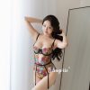 Bộ Bodysuit Hoa Văn