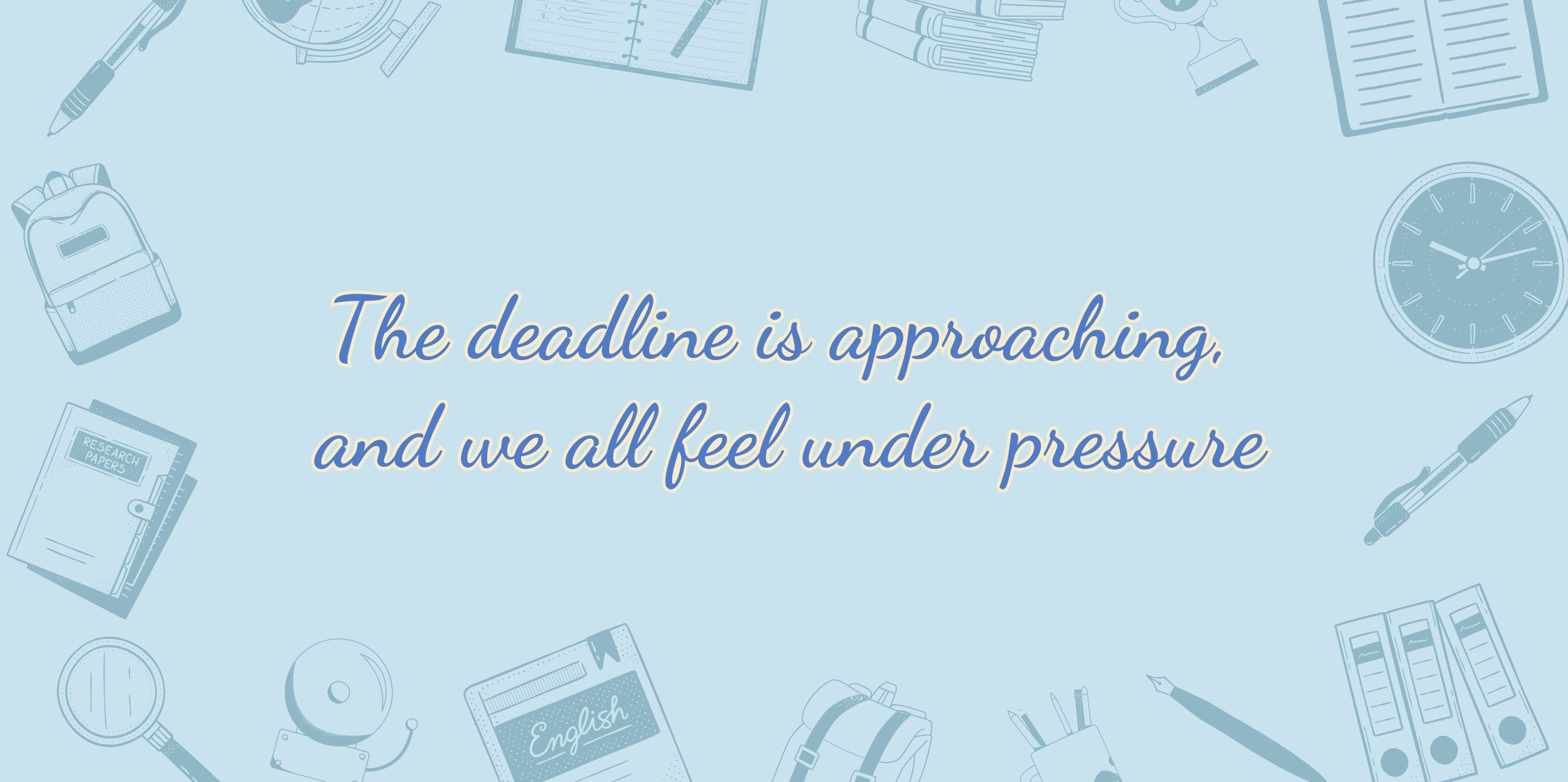 Deadline Có Thật Sự Xấu?