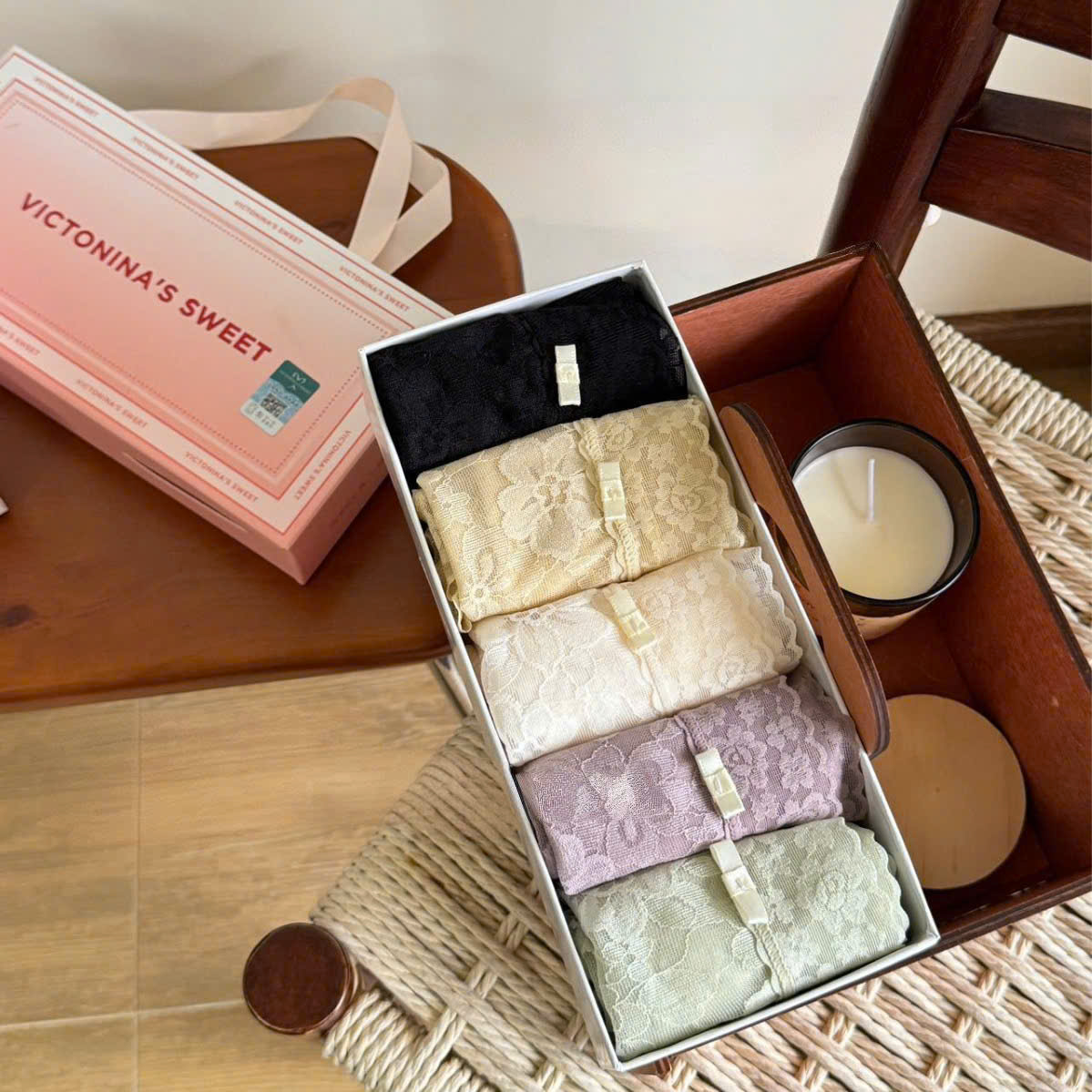 Set Quần Lót Ren Nữ Tính