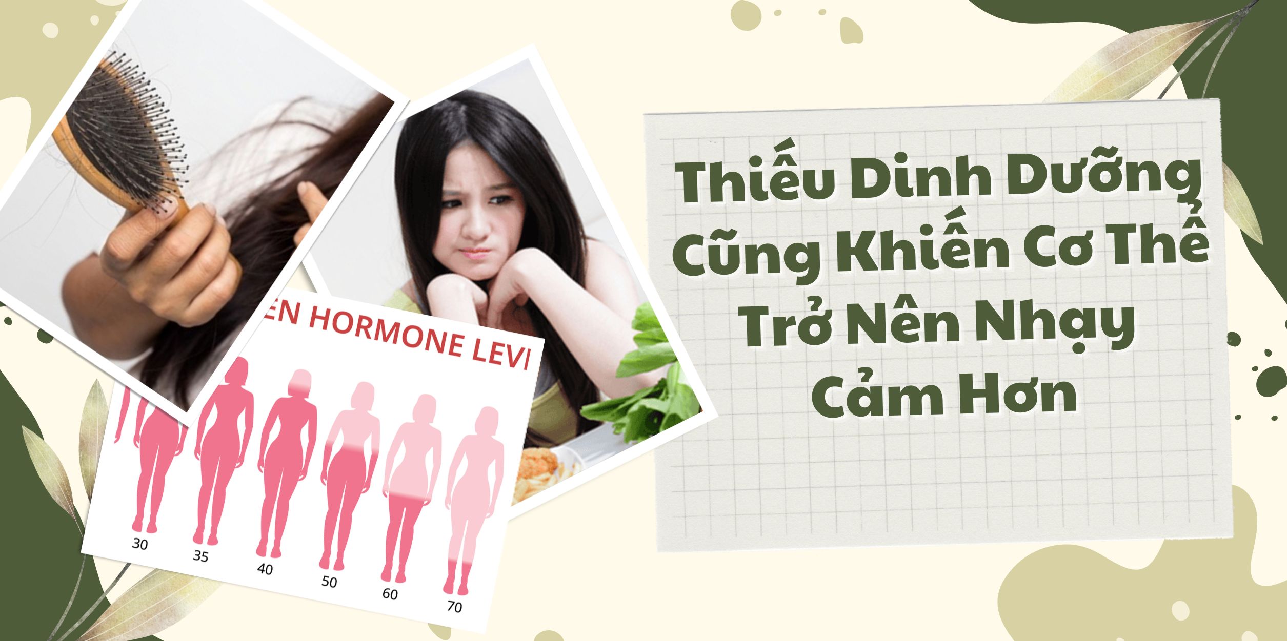 Thiếu Dinh Dưỡng Cũng Khiến Cơ Thể Trở Nên Nhạy Cảm Hơn