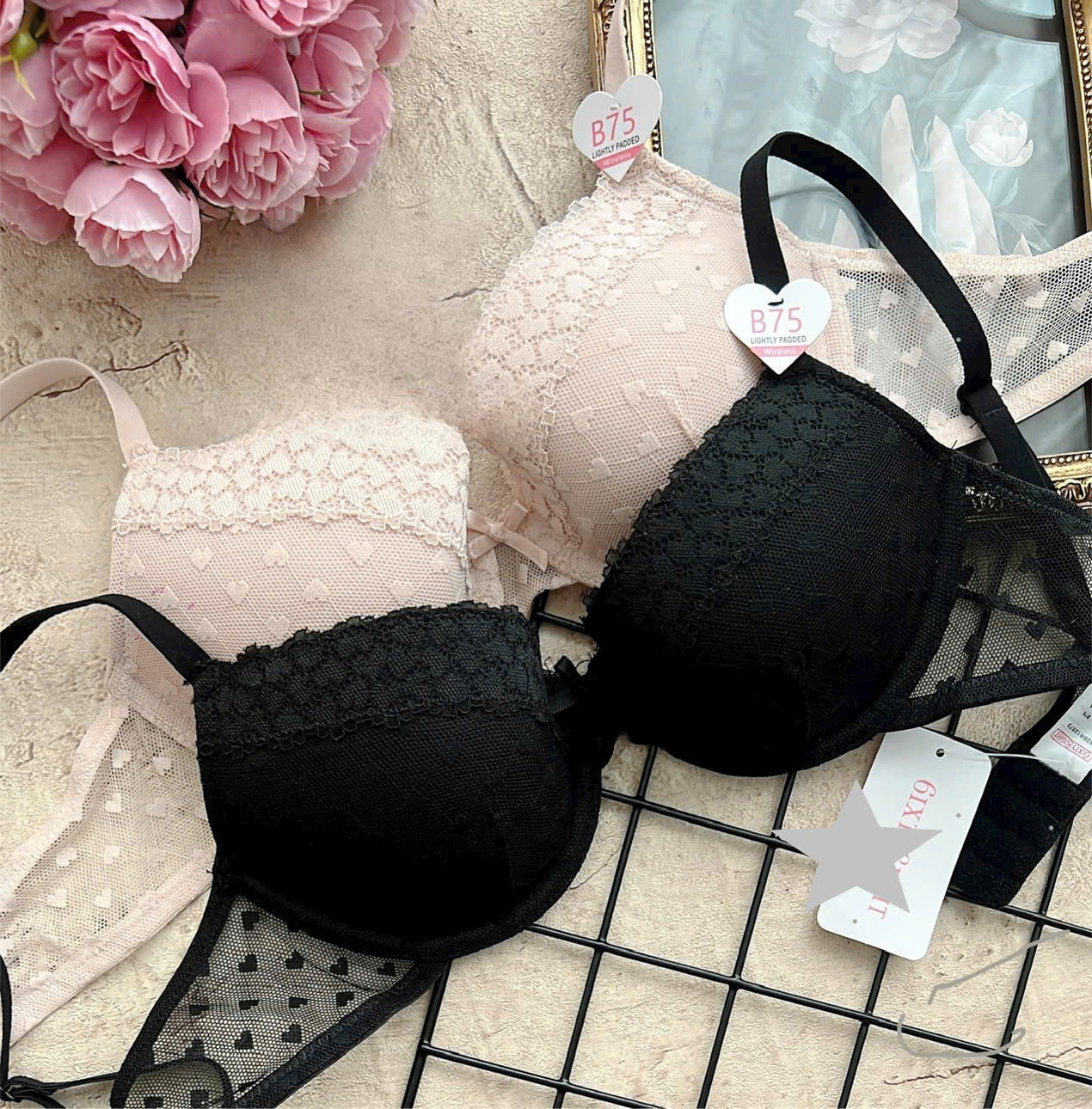 Áo Lót Nữ Trái Tim Nhí