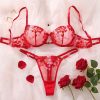 Bộ Bra Nữ Trái Tim Quyến Rũ