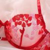 Bộ Bra Nữ Trái Tim Quyến Rũ