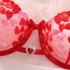Bộ Bra Nữ Trái Tim Quyến Rũ