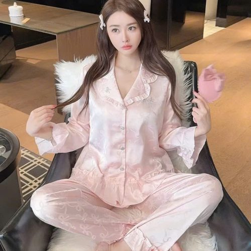 Bộ Pijama Nơ Xinh Xắn