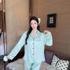 Bộ Pijama Trái Tim Nữ Tính
