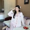 Bộ Pijama Trái Tim Nữ Tính