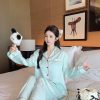 Bộ Pijama Trái Tim Nữ Tính