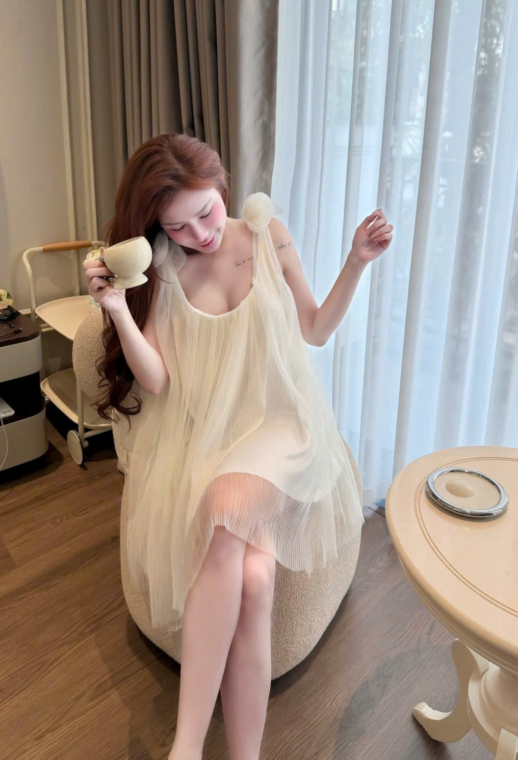 Váy Ngủ Ren BabyDoll Thoải Mái