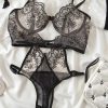 Bộ Bodysuit Ren Quyến Rũ Sexy