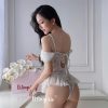 Bộ Bodysuit Thiết Kế Ren Quyến Rũ