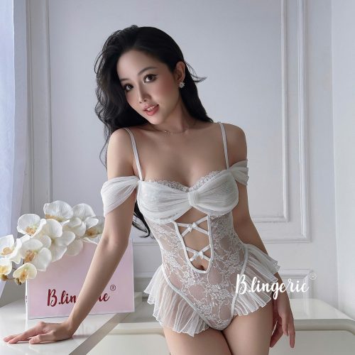 Bộ Bodysuit Thiết Kế Ren Quyến Rũ
