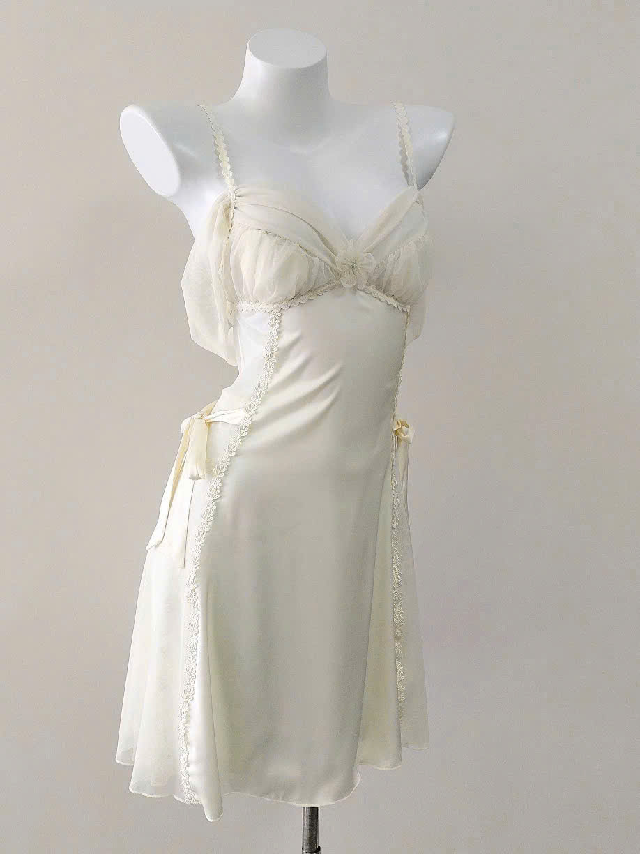 Váy Ngủ Lụa Thanh Lịch