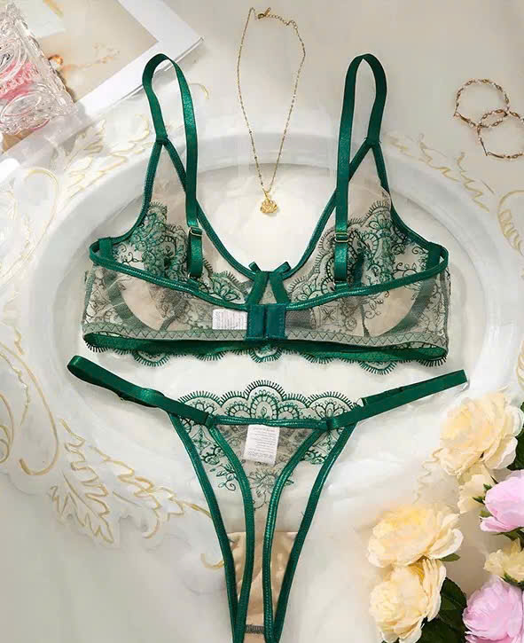 Bộ Bra Hoa Văn Tinh Tế
