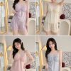 Bộ Đồ Ngủ Hai Dây Xinh Xắn
