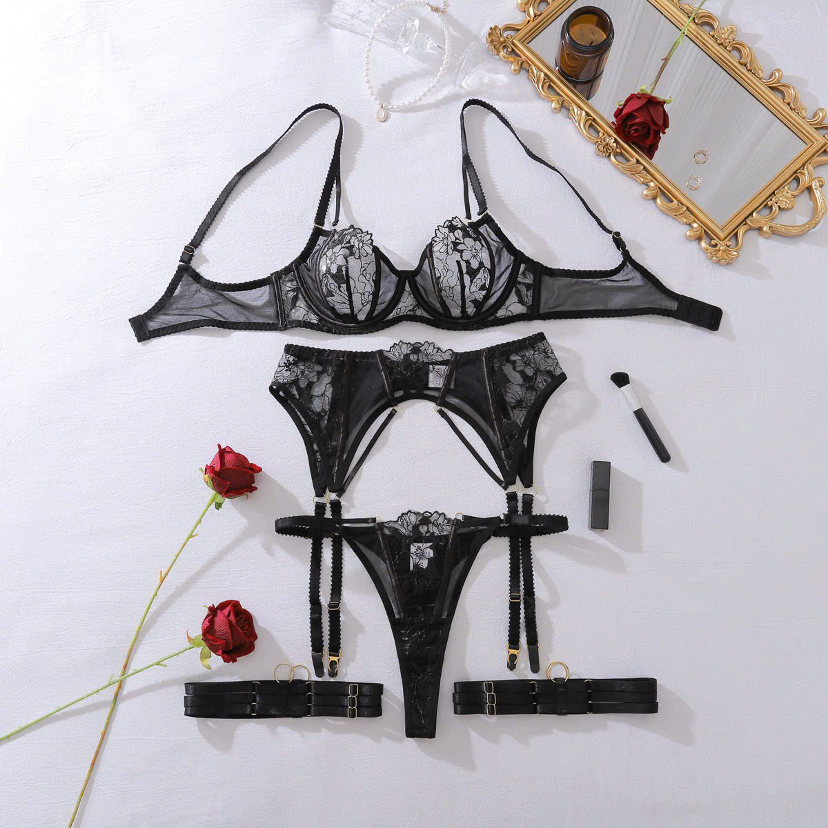 Bộ Bra Nữ Ren Gợi Cảm