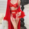 Bộ Bra Nữ Ren Trái Tim
