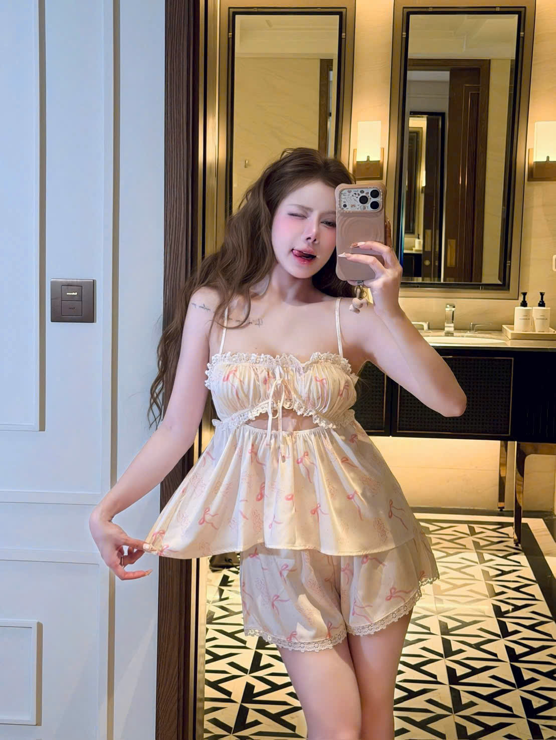 Bộ Đồ Ngủ Nữ Đáng Yêu