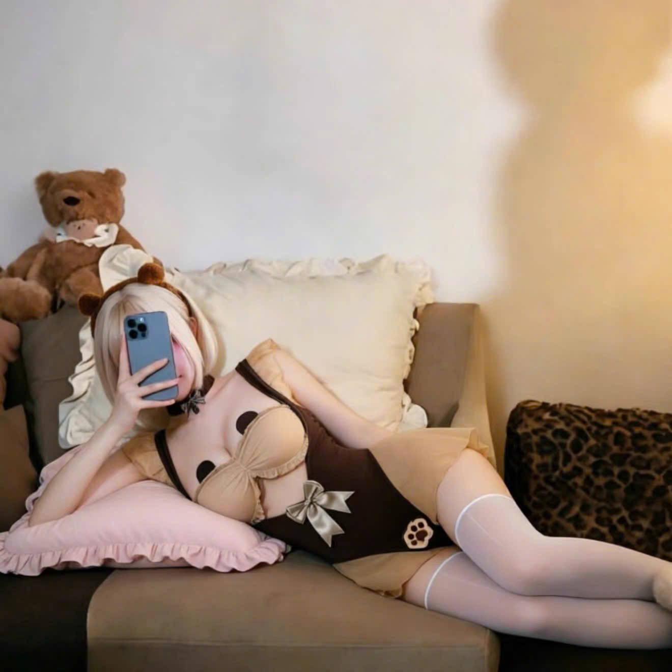 Đồ Ngủ Cosplay Gấu Nhỏ Sexy