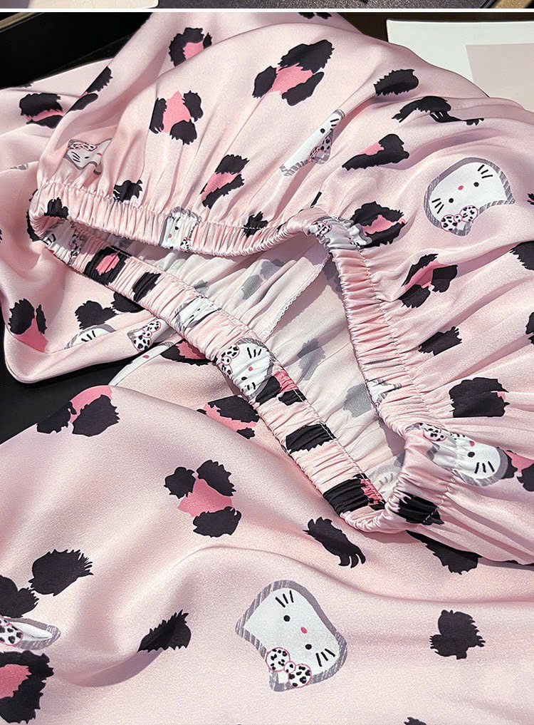 Đồ Ngủ Pijama Mèo Kitty Đáng Yêu