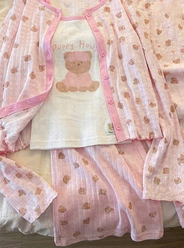 Set Đồ Ngủ Gấu Đáng Yêu