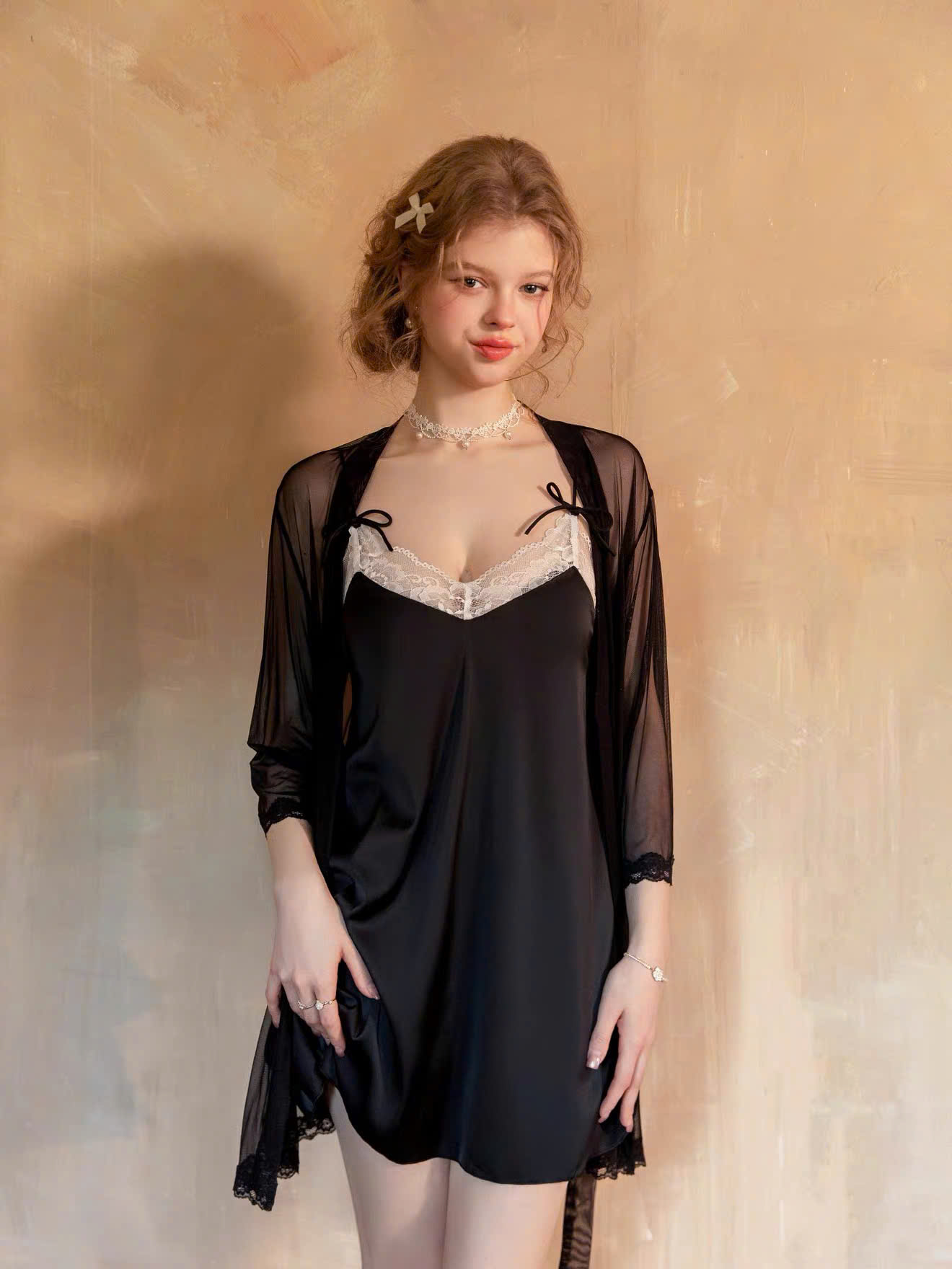 Set Váy Ngủ Thanh Lịch