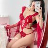 Áo Choàng Ngủ Ren Thoải Mái