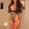 Bộ Bodysuit Ren Ôm Body