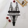Bộ Bodysuit Ren Ôm Body