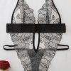 Bộ Bodysuit Ren Ôm Body