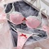 Bộ Bra Nữ Caro Xinh Xắn