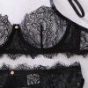 Bộ Lingerie Cup Phối Ren