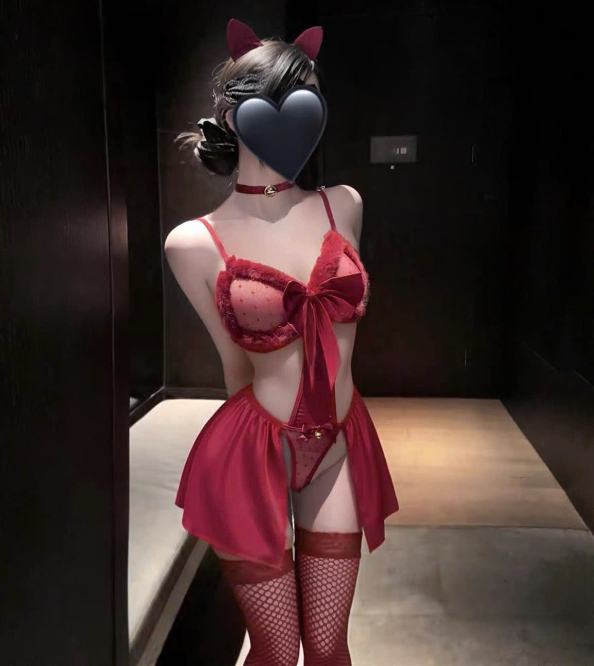 Đồ Ngủ Cosplay Mèo Nhỏ Sexy