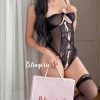 Bộ Bodysuit Ren Hoa Sexy