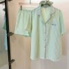 Bộ Pyjama Nữ Sọc Đáng Yêu