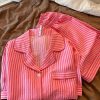 Bộ Pyjama Nữ Sọc Dễ Thương
