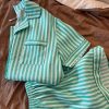 Bộ Pyjama Nữ Sọc Dễ Thương