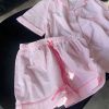 Bộ Pyjama Sọc Đáng Yêu