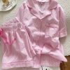 Bộ Pyjama Sọc Đáng Yêu