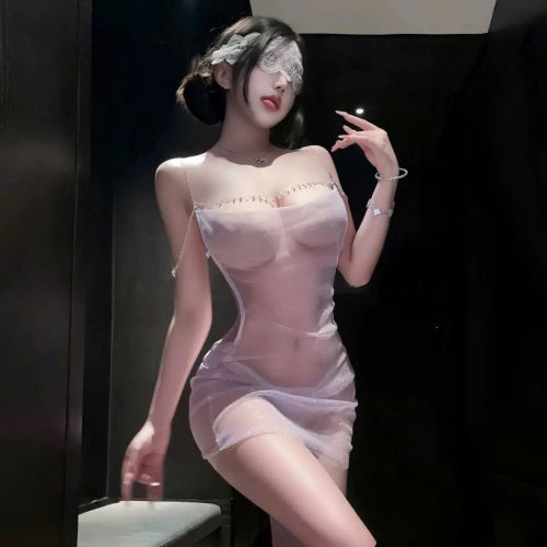 Váy Ngủ Lấp Lánh Xuyên Thấu
