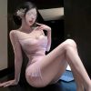 Váy Ngủ Lấp Lánh Xuyên Thấu