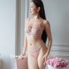 Bộ Bra Hoa Hồng Gợi Cảm