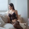 Bộ Corset Nữ Ren Gợi Cảm