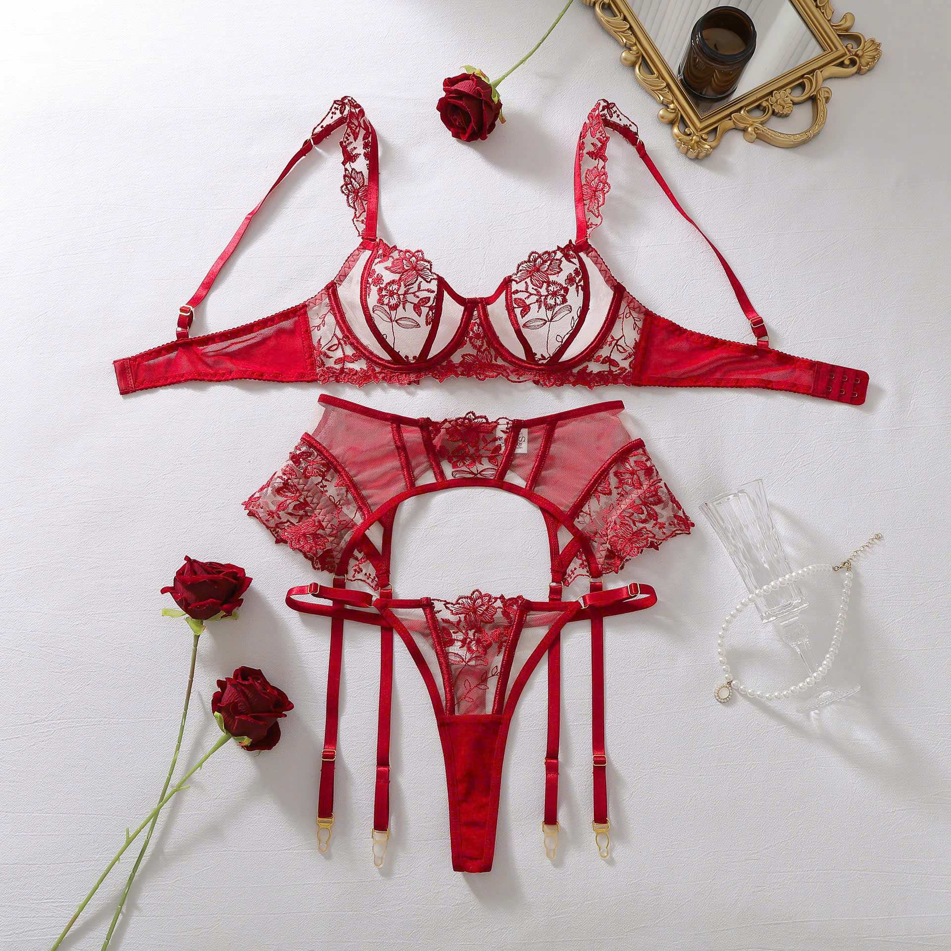 Bộ Đồ Lót Ren Sexy